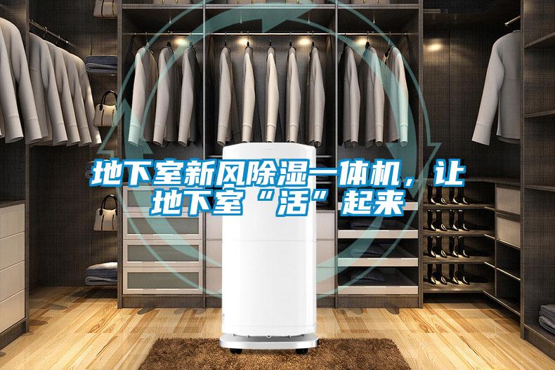 地下室新風除濕一體機,讓地下室“活”起來