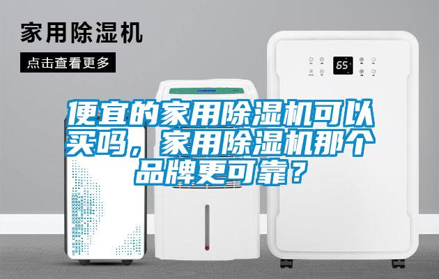 便宜的家用除濕機可以買嗎，家用除濕機那個品牌更可靠？