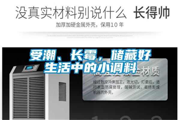 受潮、長霉,儲藏好生活中的小調料