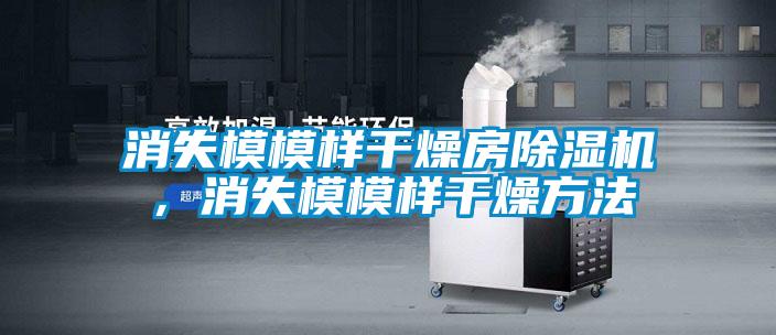 消失模模樣干燥房除濕機，消失模模樣干燥方法