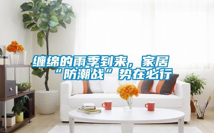 纏綿的雨季到來，家居“防潮戰(zhàn)”勢在必行