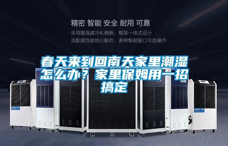 春天來到回南天家里潮濕怎么辦?家里保姆用一招搞定