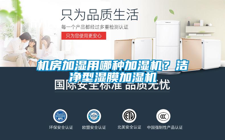 機房加濕用哪種加濕機？潔凈型濕膜加濕機