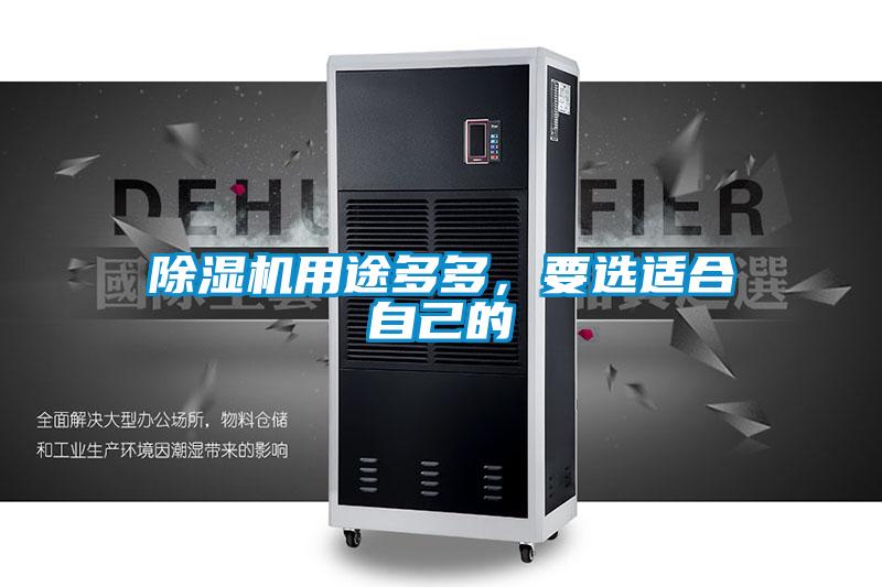 除濕機(jī)用途多多,要選適合自己的