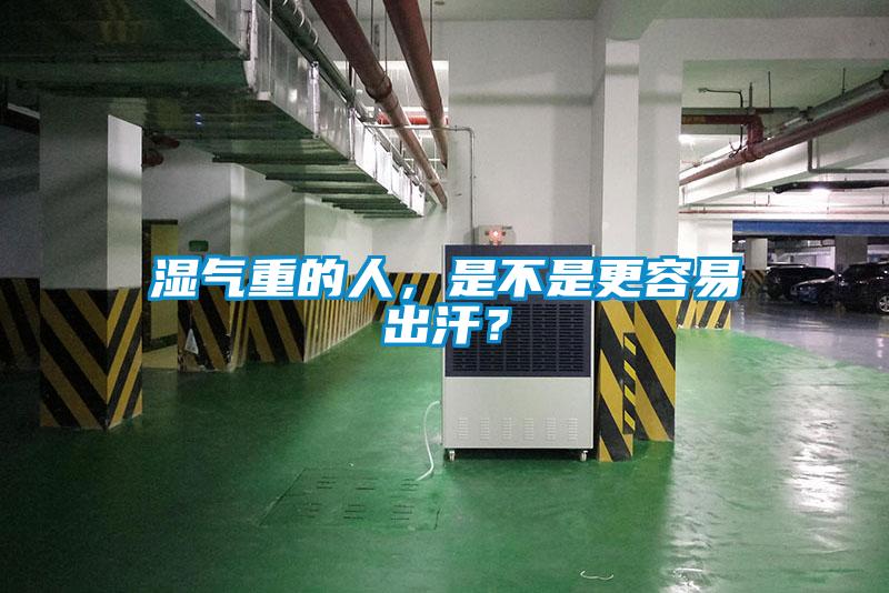 濕氣重的人，是不是更容易出汗？