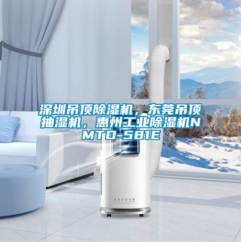 深圳吊頂除濕機,東莞吊頂抽濕機,惠州工業(yè)除濕機NMTD-581E