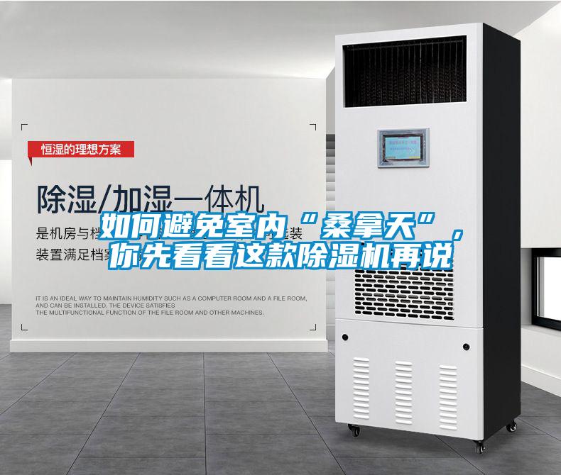 如何避免室內“桑拿天”,你先看看這款除濕機再說