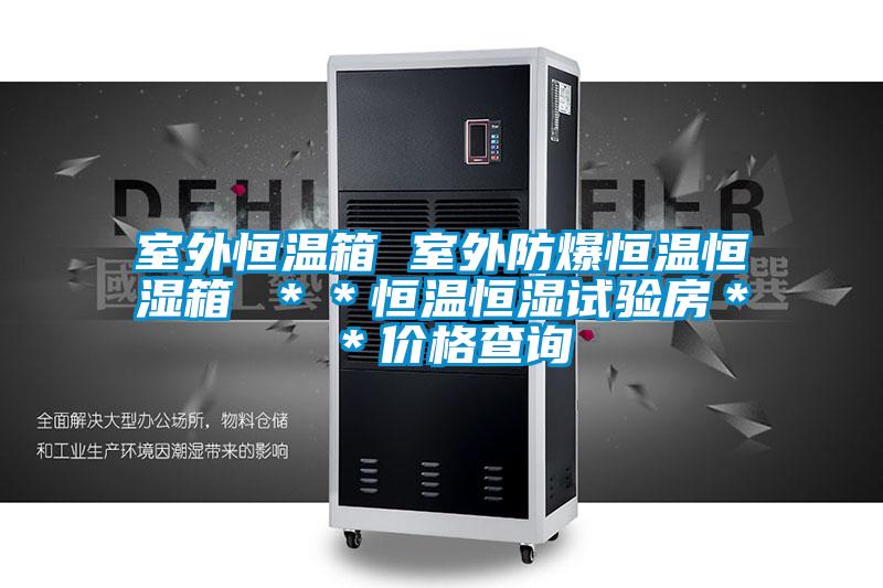 室外恒溫箱 室外防爆恒溫恒濕箱 **恒溫恒濕試驗房**價格查詢