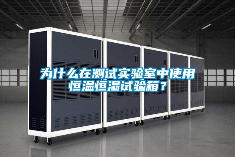 為什么在測(cè)試實(shí)驗(yàn)室中使用恒溫恒濕試驗(yàn)箱？