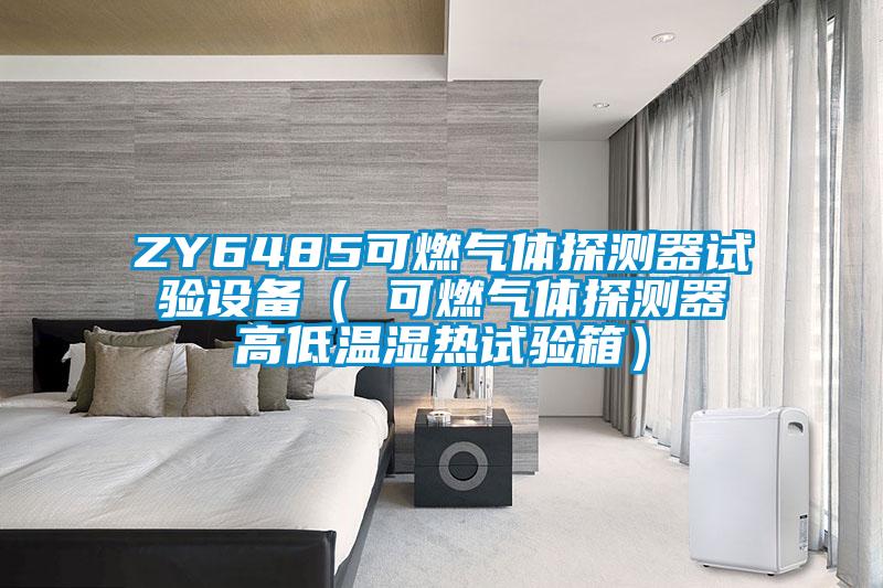 ZY6485可燃?xì)怏w探測(cè)器試驗(yàn)設(shè)備( 可燃?xì)怏w探測(cè)器高低溫濕熱試驗(yàn)箱)