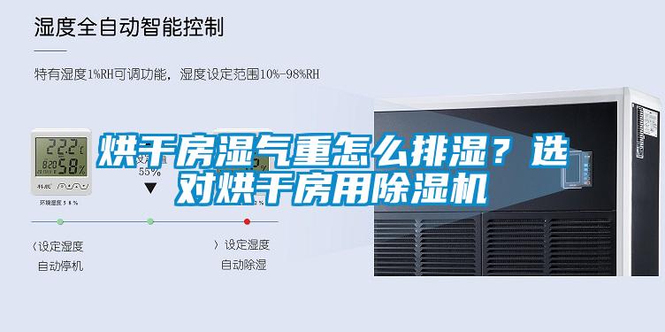 烘干房濕氣重怎么排濕？選對烘干房用除濕機