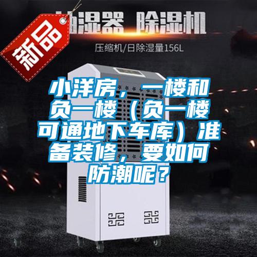 小洋房，一樓和負(fù)一樓（負(fù)一樓可通地下車庫）準(zhǔn)備裝修，要如何防潮呢？