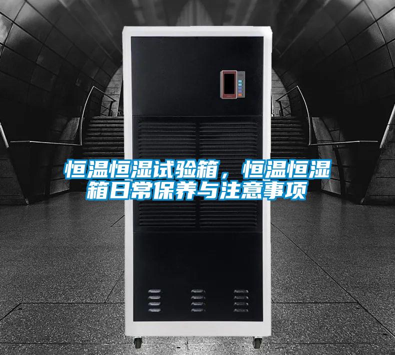 恒溫恒濕試驗(yàn)箱,恒溫恒濕箱日常保養(yǎng)與注意事項(xiàng)