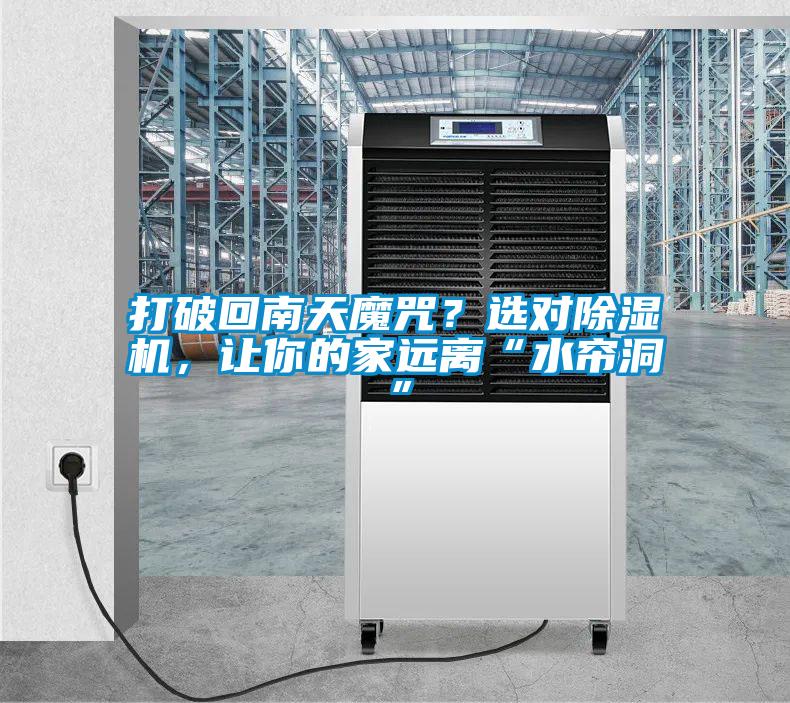 打破回南天魔咒?選對除濕機,讓你的家遠離“水簾洞”