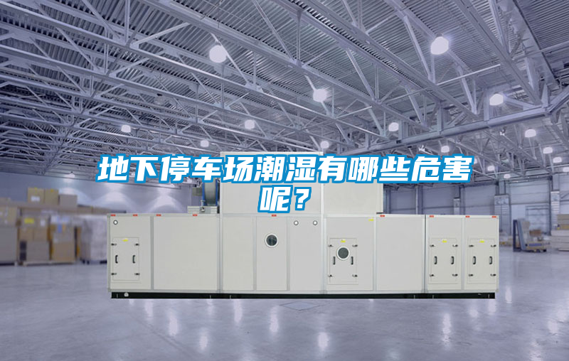 地下停車場潮濕有哪些危害呢？