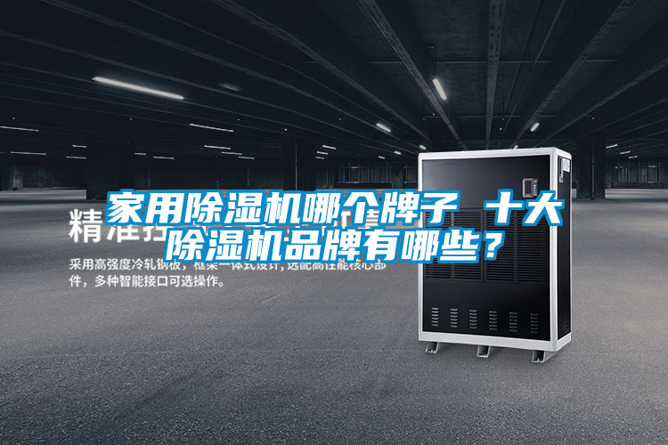 家用除濕機哪個牌子 十大除濕機品牌有哪些？