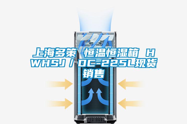上海多策 恒溫恒濕箱 HWHSJ/DC-225L現貨銷售