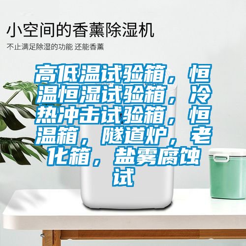 高低溫試驗箱，恒溫恒濕試驗箱，冷熱沖擊試驗箱，恒溫箱，隧道爐，老化箱，鹽霧腐蝕試
