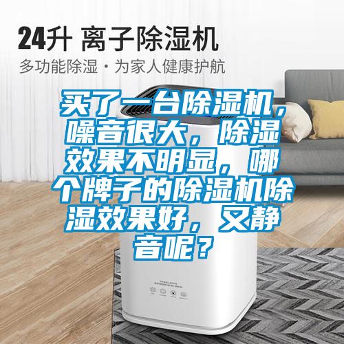 買了一臺(tái)除濕機(jī),噪音很大,除濕效果不明顯,哪個(gè)牌子的除濕機(jī)除濕效果好,又靜音呢?