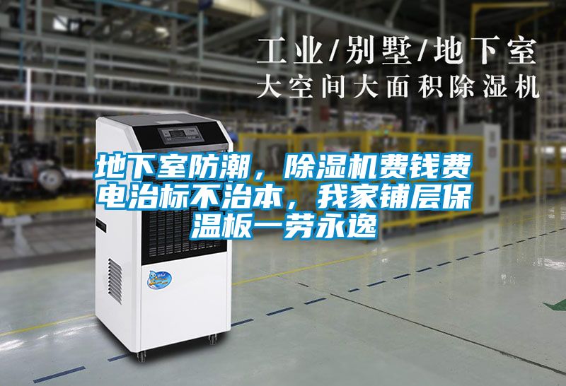 地下室防潮，除濕機費錢費電治標不治本，我家鋪層保溫板一勞永逸