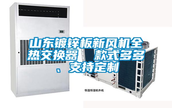 山東鍍鋅板新風(fēng)機全熱交換器  款式多多、支持定制